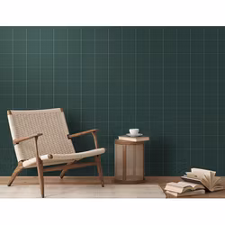 Klinker Hexa Square Green Echo 15x15