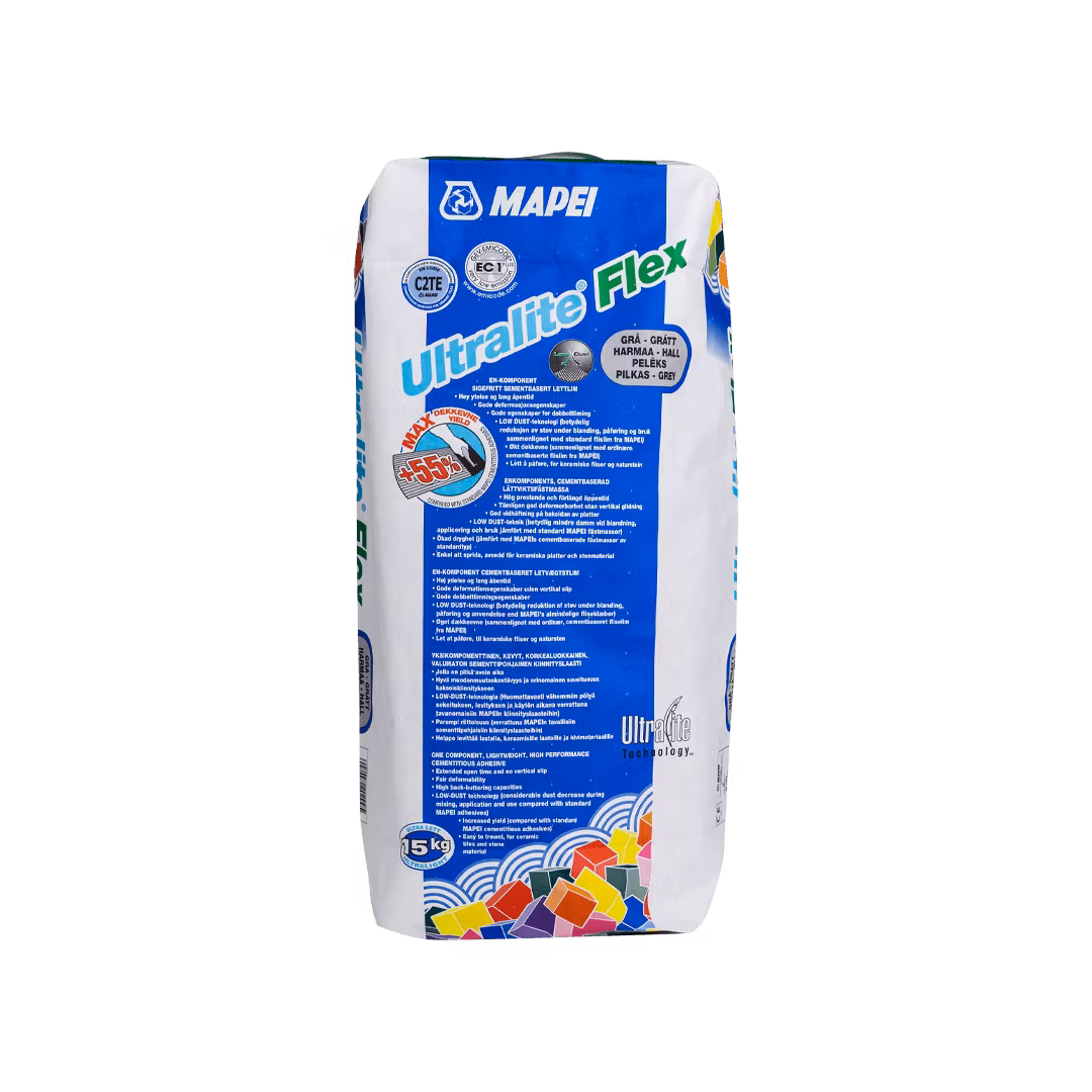 Fästmassa Mapei Ultralite Flex 15kg