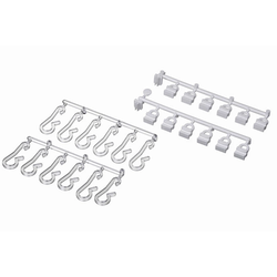Glid & krok Stabil silver-klar