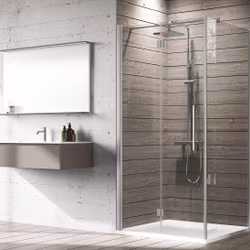 Duschhörna Novellini Young 32 med Vikdörr