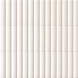 Kakel Fluted White 10x30