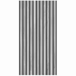 Klinker Wall Ribbon Grey Rect 60x120
