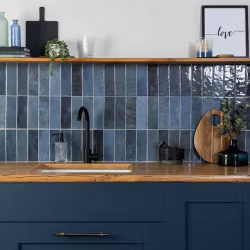 Kakel Artisan Blue Gloss 6,5x20