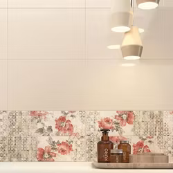 Kakel Colorblock Ivory Blank 25X38
