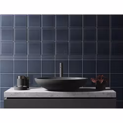 Kakel Capture Blue Gloss 15x15