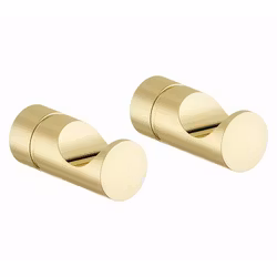 Handdukskrok Damixa Silhouet (2-pack) Mässing pvd