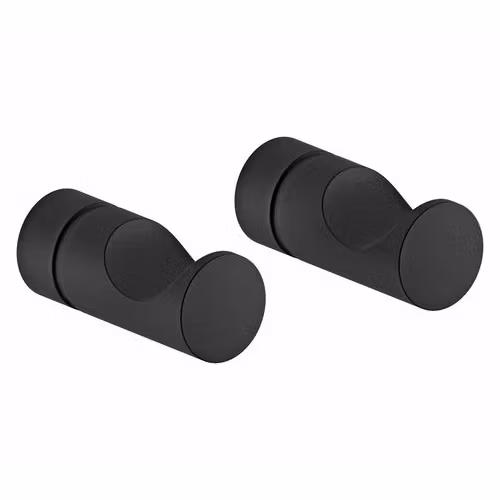 Handdukskrok Damixa Silhouet (2-pack) Mattsvart