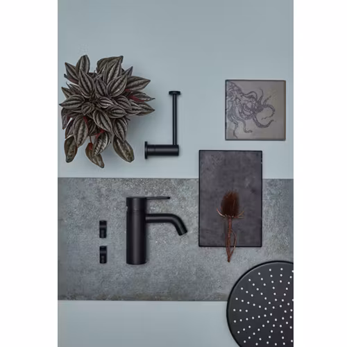 Handdukskrok Damixa Silhouet (2-pack) Mattsvart