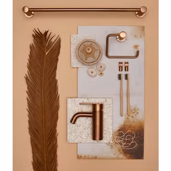 Handdukskrok Damixa Silhouet (2-pack) Borstad Koppar pvd