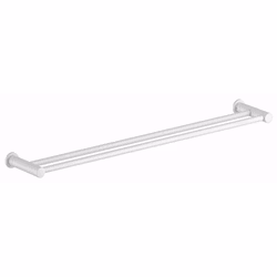 Handduksstång Dubbel Damixa Silhouet 800 mm Mattvit