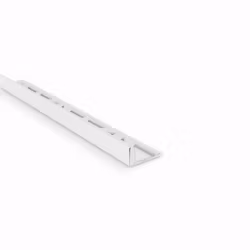 Kakellist BLANKE Rak Aluminium vit blank 2,5 m