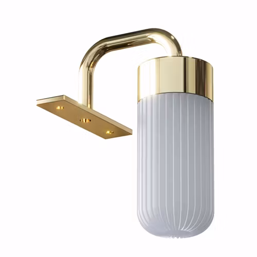 Lyra lampa ø4 cm till Dansani spegel med ljusstyrning