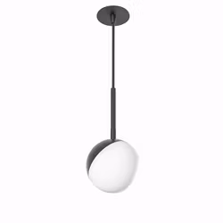 Taklampa Bubble pendel LED Ø120mm svart matt, ljusstyrning