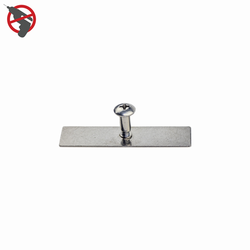 Montagebricka DesignBath Rörklammer Dubbel 10-Pack