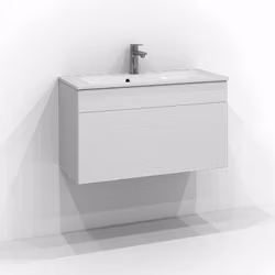 Tvättställsskåp Svedbergs Poem Plan 80x35 med 1 Låda