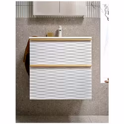 Tvättställsskåp Alterna Isella Aqua Wave 60 cm