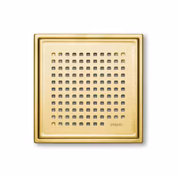 Golvsil Purus Square Chess Mässing 197x197 mm