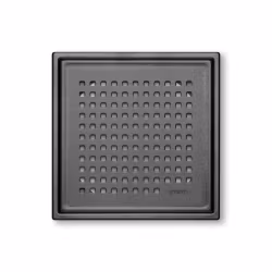 Golvsil Purus Square Chess Mattsvart 197x197 mm