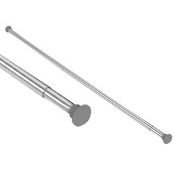 Duschdraperistång Arrow Expander Silver 75-220 cm