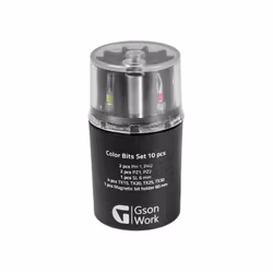 Bitssats Gson 10 delar Color bit set