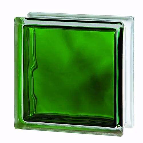 Glasblock Basic Moln 1908/BB Grön