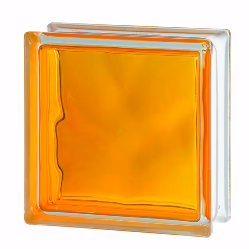 Glasblock Basic Moln 1908/BB Gul