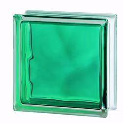 Glasblock Basic Moln 1908/BB Turkos