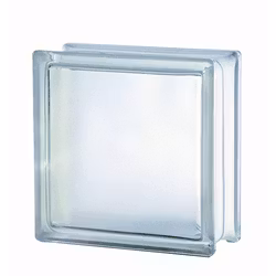 Glasblock Basic 1908/W-D Moln/Slät Frost olika sidor