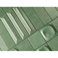Kakel Pop Verde Acqua Flat Glossy 6,2x25