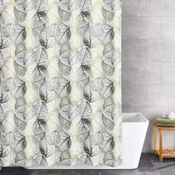 Duschdraperi Kleine Wolke Selva Dill 180x200 cm