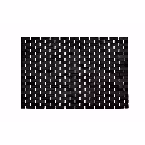 Trämatta Kleine Wolke Palito Schwarz 50x70 cm