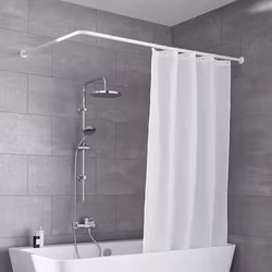 Draperistång Kleine Wolke Universal Vit