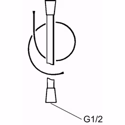 Duschslang FM Mattsson 1,75 m