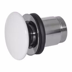 Pop-Up ventil Alterna Flat med Easy Clean Vit