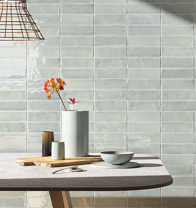 Kakel Tbrick Wall Aquamarine 5,2X16 Glossy