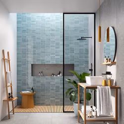 Kakel Tbrick Wall Cerulean 5,2X16 Glossy