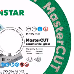 Diamantklinga Distar MasterCUT Ø125, 22,23 mm