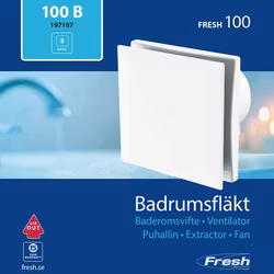 Badrumsfläkt Fresh 100