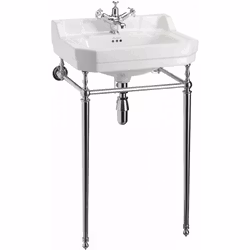 Tvättställ Burlington Edwardian 56 cm med Handfatsställ