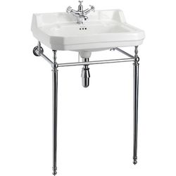 Tvättställ Burlington Edwardian 61 cm med Handfatsställ