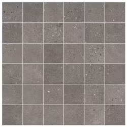 Mosaik Madras Suburbia Grey 3D 5x5
