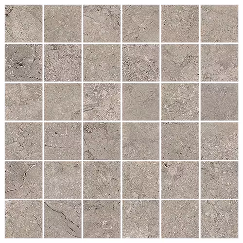 Mosaik Madras Grenoble Grey 3D 5x5