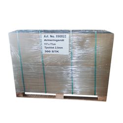 Armeringsnät 770x1170x2,5 mm Stängd frp: 300 st