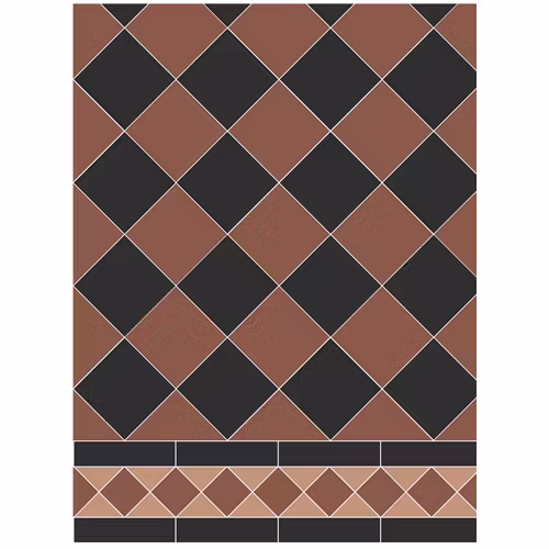 Klinker Victorian Ely 10x10