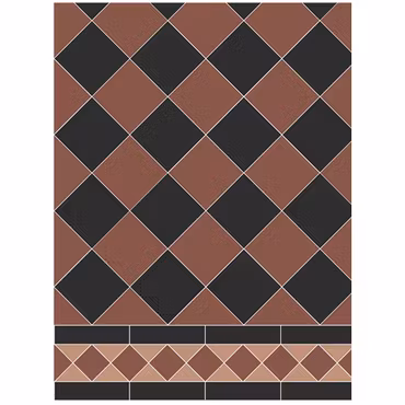 Klinker Victorian Ely 10x10