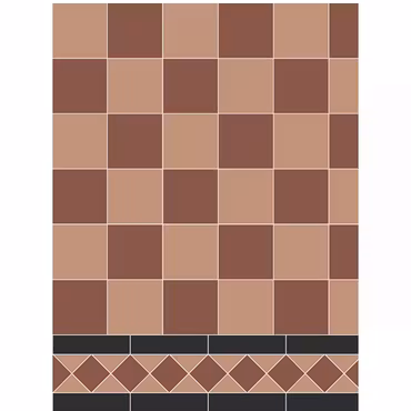 Klinker Victorian Chichester 10x10