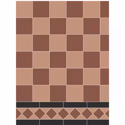 Klinker Victorian Chichester 10x10