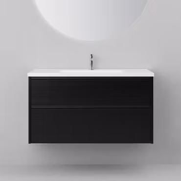 Tvättställsskåp INR Grand Grip Black Oak 100