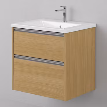 Tvättställsskåp INR Grand Grip Natural Oak 60