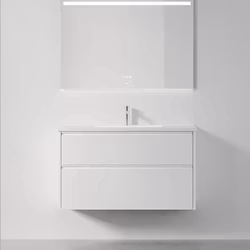 Tvättställsskåp INR Grand Grip Premium White 100